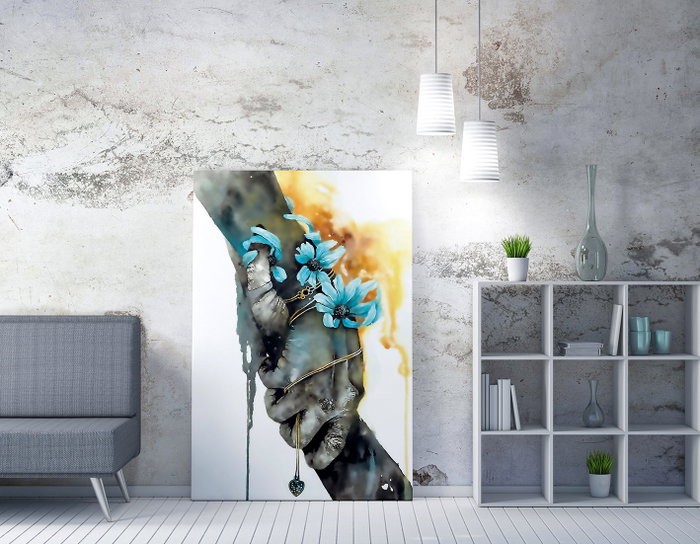 Wallity WY203 Lienzo Decorativo Multicolor 70 x 100 cm Wallity WY203 Lienzo Decorativo Multicolor 70 x 100 cm